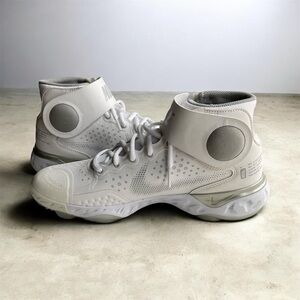 Nike Alpha Huarache Elite 3 Baseball Cleats Black/ White, Men's Size 7.5